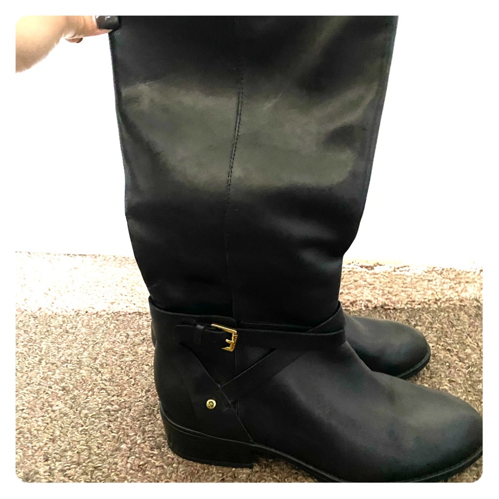 Ralph Lauren size 7.5 black riding boots